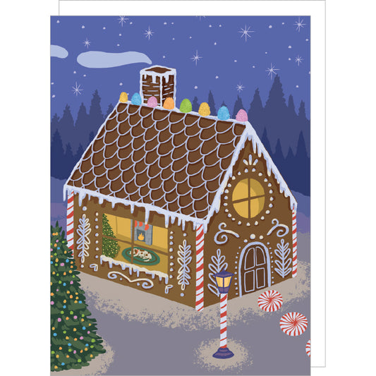 Gingerbread Magic Holiday Card
