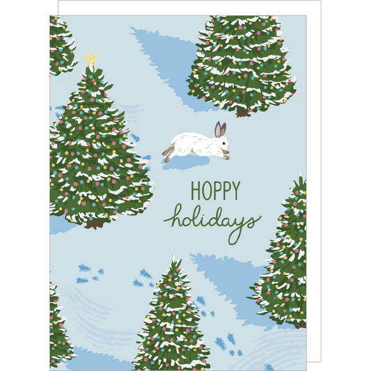 Winter Hop Holiday Card