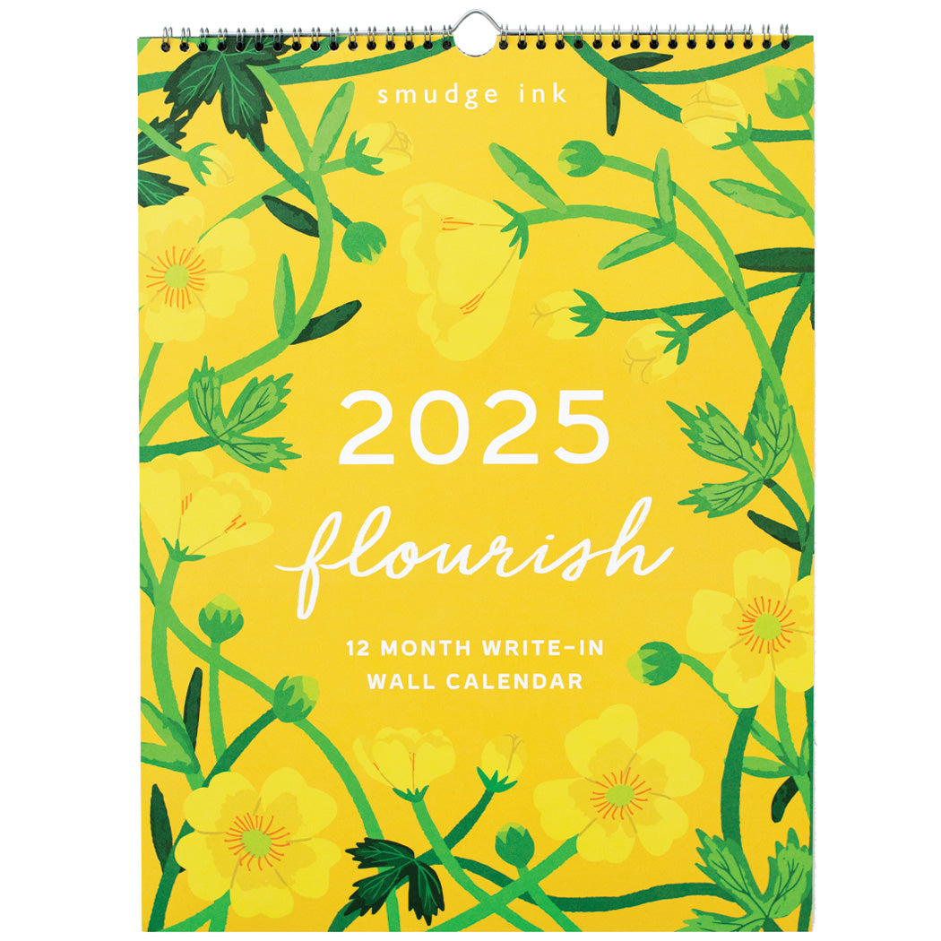 2025 Flourish Wall Calendar