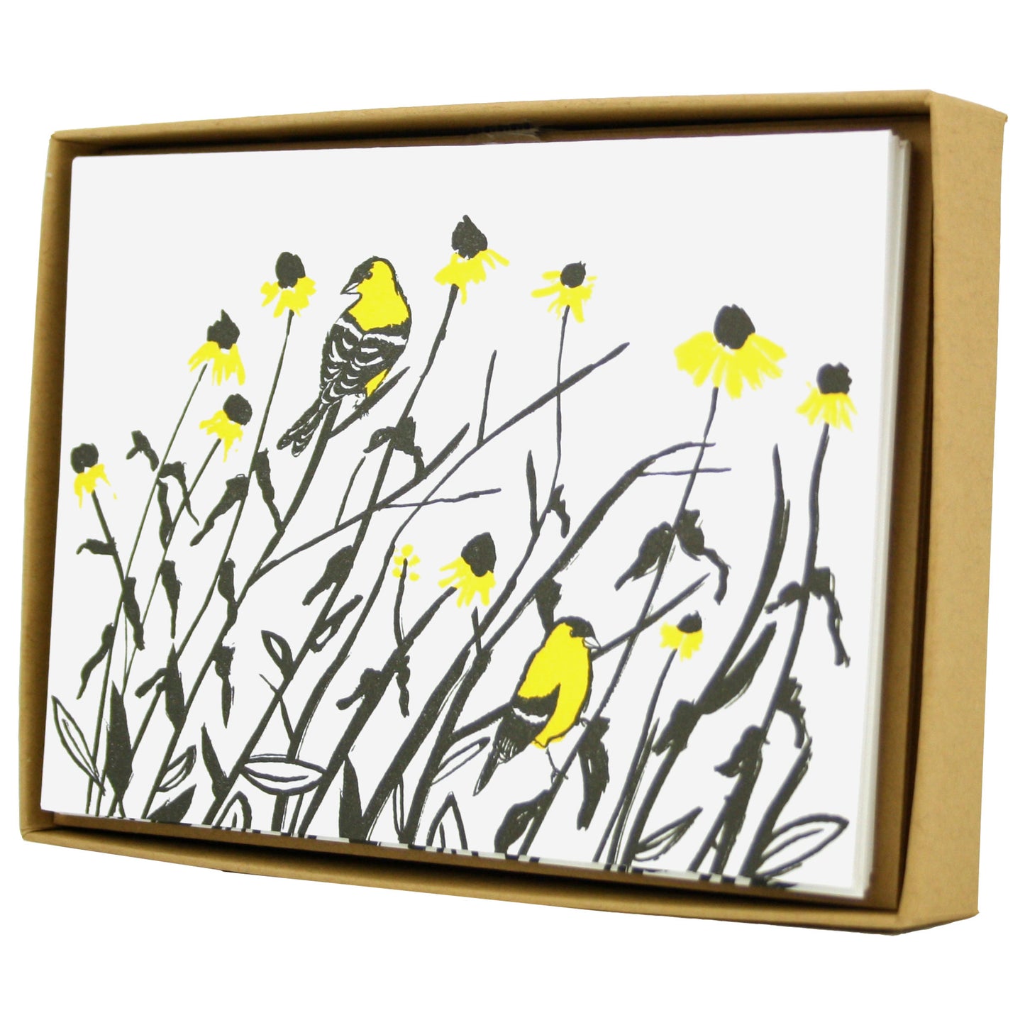 Goldfinches Note Card