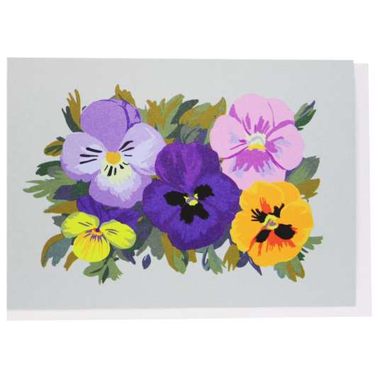 Pansy Patch Boxed Note Cards