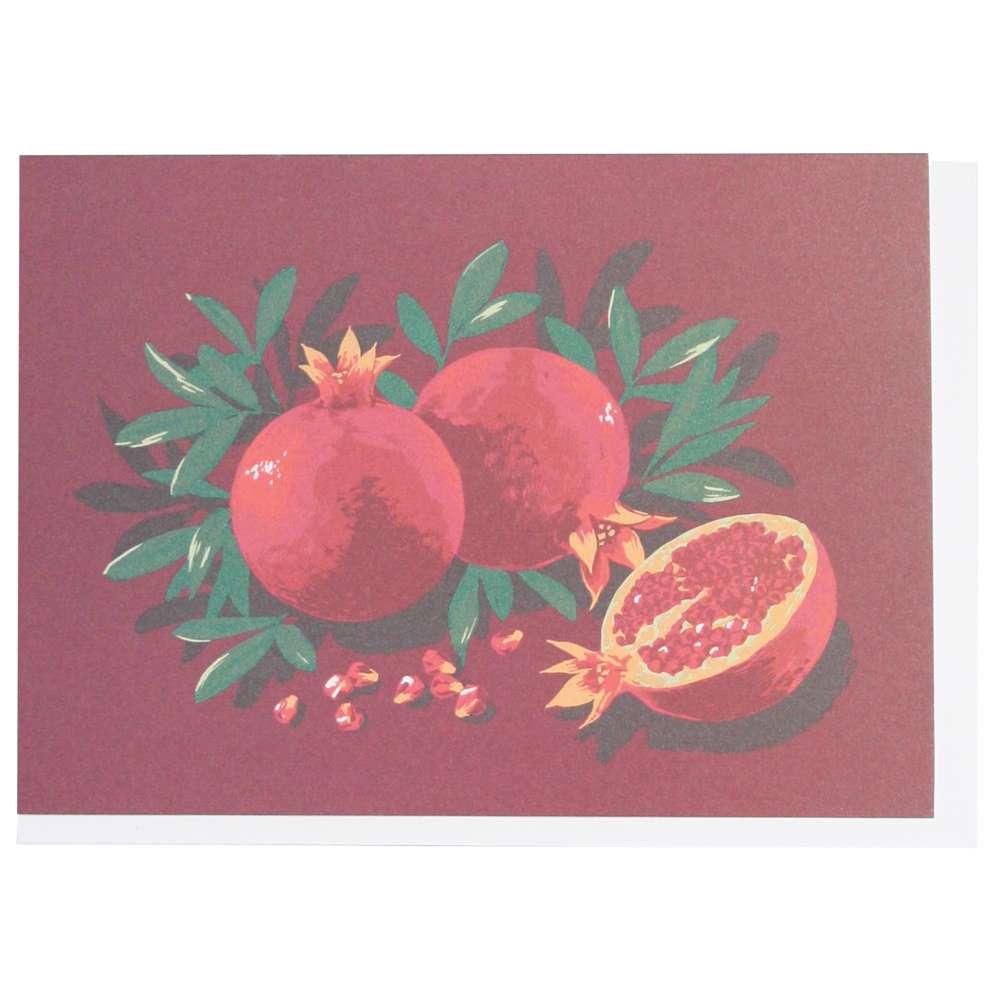 Pomegranates Boxed Note Cards