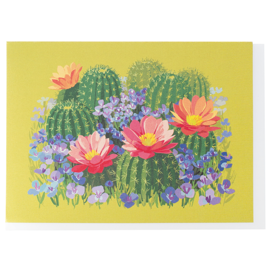 Pink Cactus Blossoms Boxed Note Cards