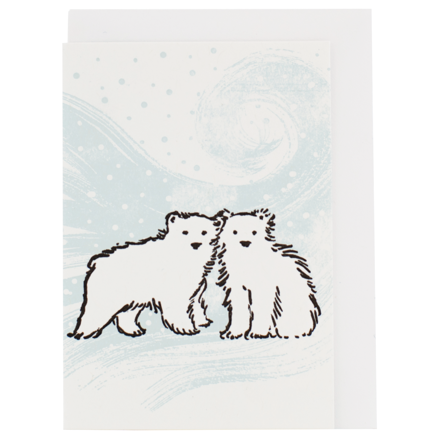 Assorted Mini Winter Animals Enclosure Card Set
