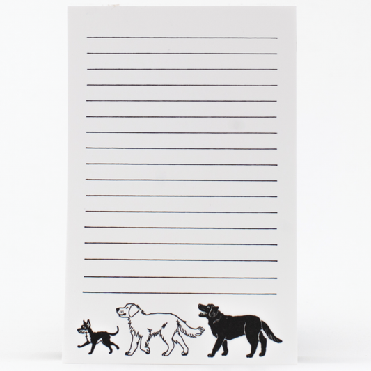 Dog Parade Notepad