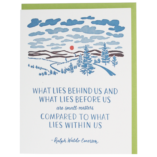 Within Us Quote Graduation Card