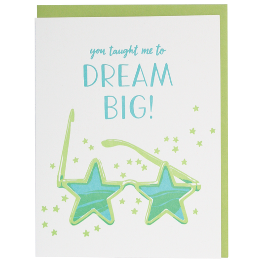 Dream Big Caregiver Card