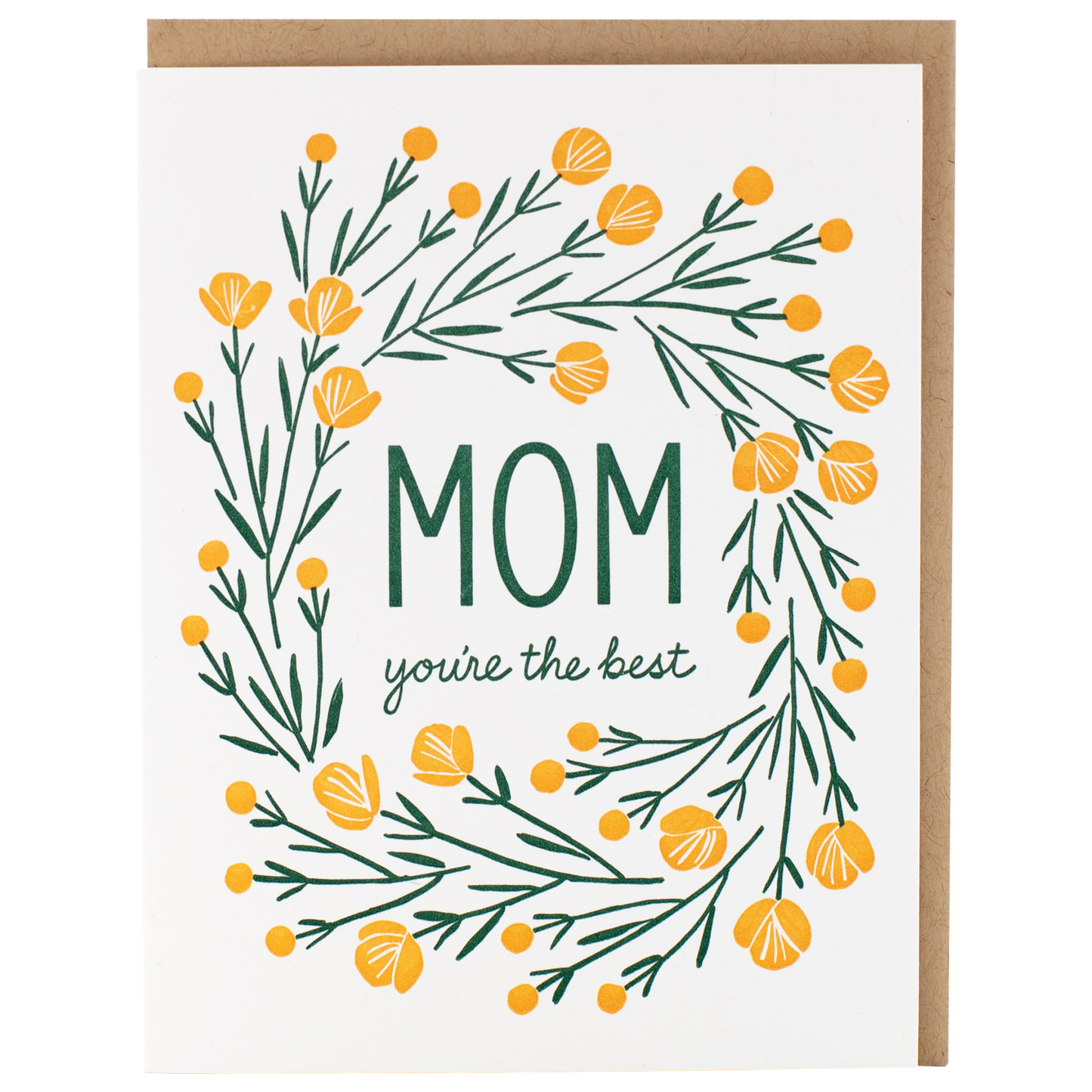 Botanic Wreath Mother's Day Card