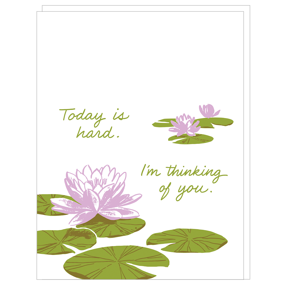Lily Pads Support Card