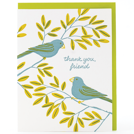 Little Birds Thank You Card