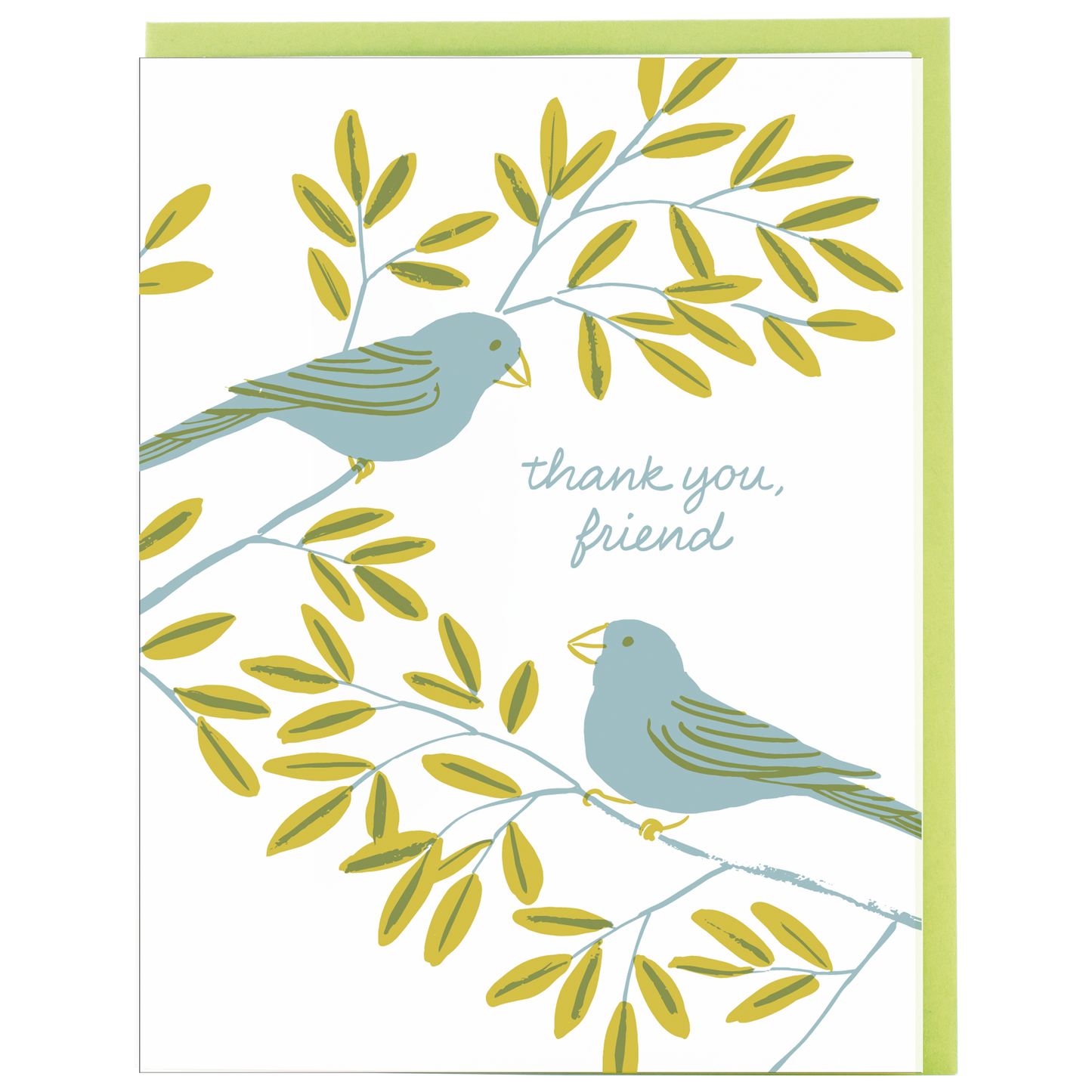 Little Birds Thank You Card