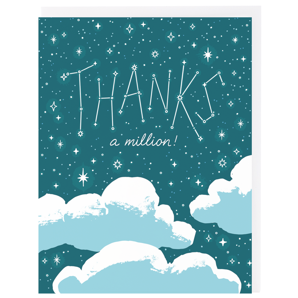 Constellation Thank You Card